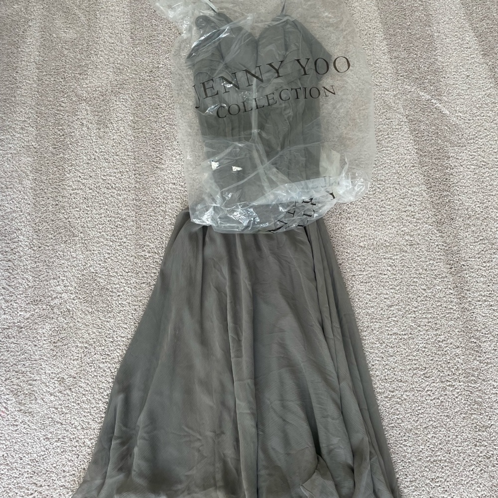 Jenny Yoo Chiffon Dress